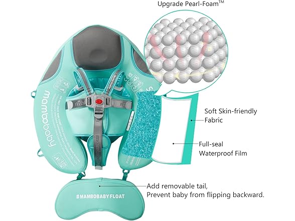 AnjeeIOT Mambobaby Float Green
