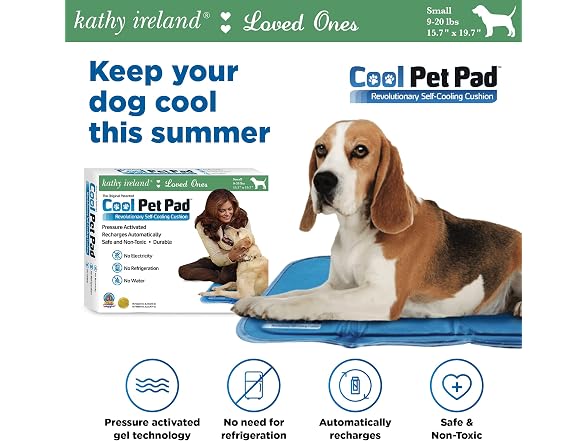 The Green Pet Shop Kathy Ireland: Loved Ones Cool Pet Pad