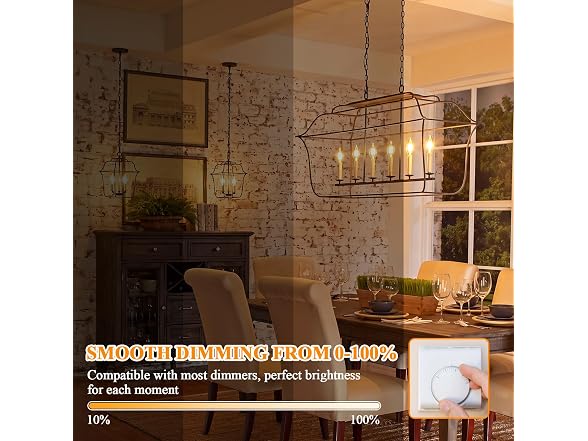 GoBright B0GXDYYFJR E12 Candelabra LED Light Bulbs
