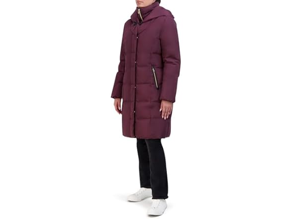 Cole Haan Women's Bibbed Water-Resistant Puffer (M & XL)