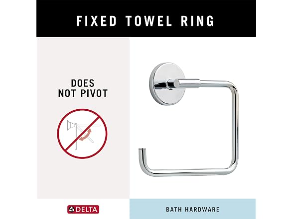 Delta 759460 Delta Hand Towel Holder Chrome