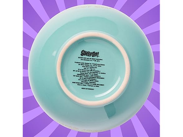 Scooby-Doo Scooby Snacks Ceramic Ramen Noodle Rice Bowl 20 ounces