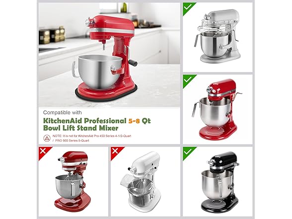 Bamboo Mixer Slider Compatible with Kitchen Aid