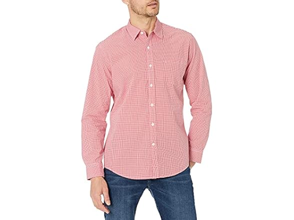 Blue Washed Red Plaid