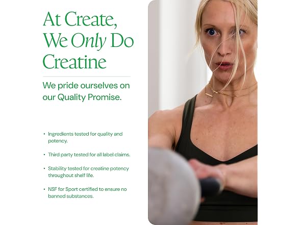 Create Creatine Gummies Sour Green Apple