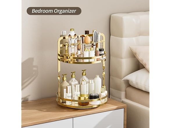 360 Rotating Makeup Organizer