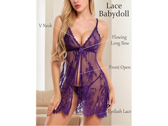 Avidlove Women (XL) Lingerie Sexy Dress Nightgowns