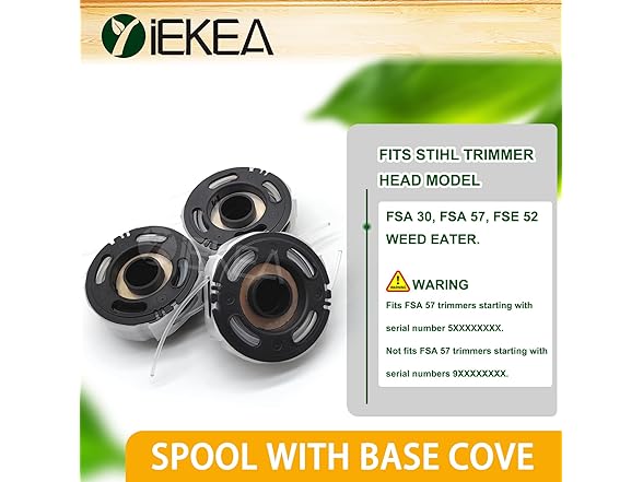 Yiekea 3-Pack Replacement Spool 