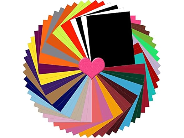 60 Pack Treela 3D Puff Iron On Vinyl