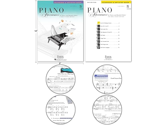 Piano Adventures Level 3A Learning Set