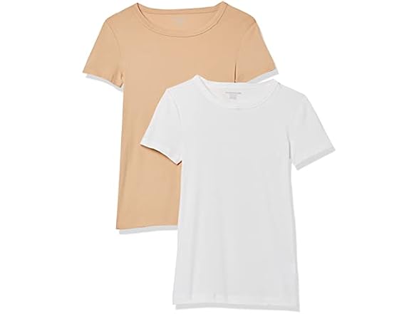 Amazon Essentials Women 2-pack Slim-fit T-shirt