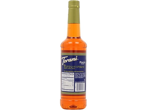 Torani Peach 76.2 Fluid Ounces