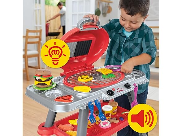 Play-Doh Sizzlin' Grill Playset