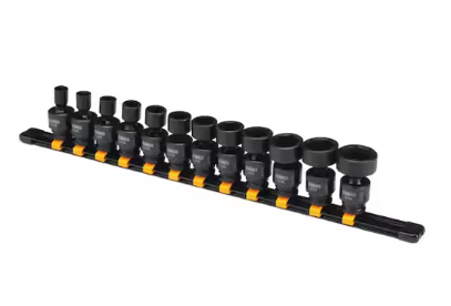 DEWALT DWMT45450 12pc SAE 3/8 in drive impact sockets - Gallery 2