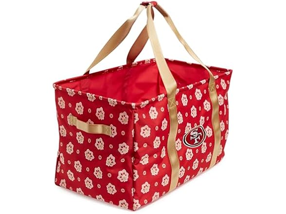 49ERS Vera Bradley Womens Recycled NFL Car Tote