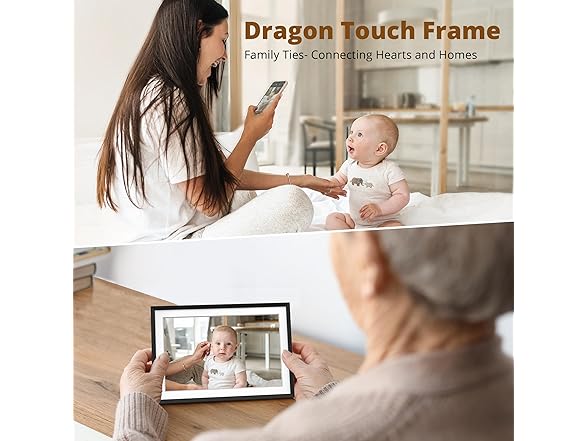 Dragon Touch 10.1'' WIFI Digital Picture Frame