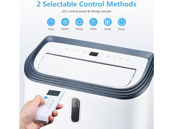 Rintuf 14000 BTU 700sqft Portable Air Conditioner