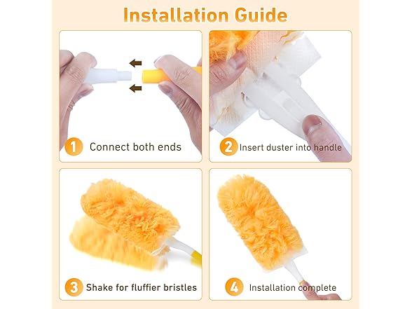 NONSTOP 360° Duster Kit for Swiffer Duster