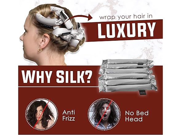 Heatless Hair Styling Set