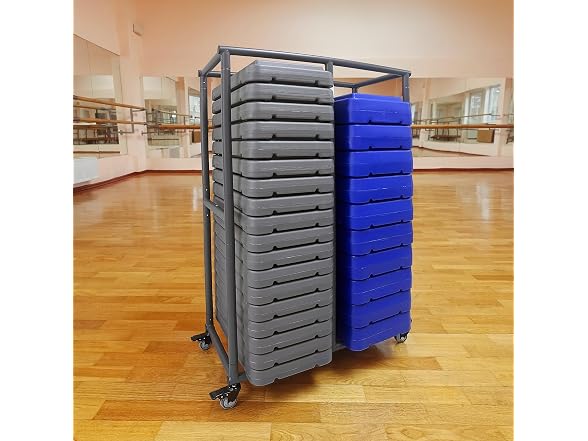 The Step Rolling Cart for Stackable Steps