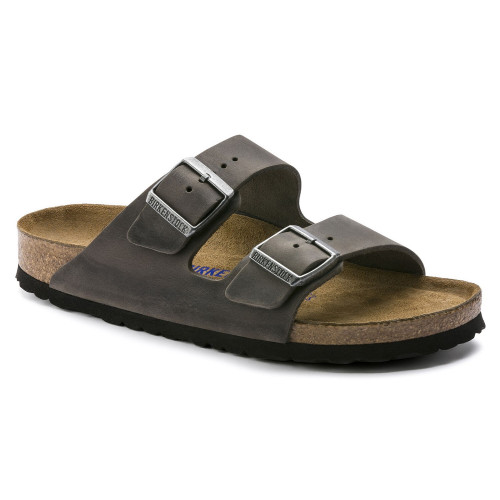 Birkenstock Unisex Arizona Soft Footbed Oiled Leather Shoes - Gallery 10