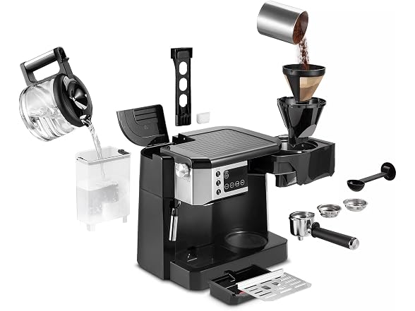 De'Longhi All-In-One Coffee and Espresso Machine