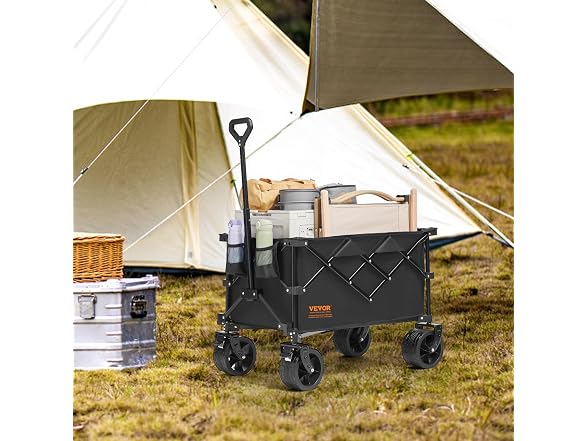 VEVOR 220L/350lbs Collapsible Folding Wagon