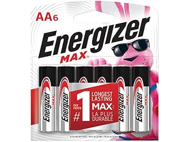$6.99, Was $11.41, 38% Off! Energizer E91BPF-6 Max 6-Count AA Batteries dealfomo