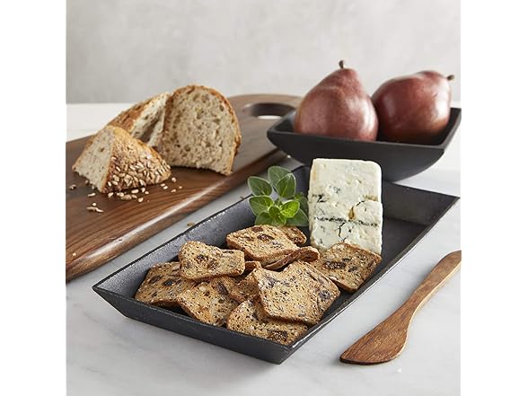 47th & Main Durable Cast Iron Serving Tray 10.2" x 5.80"