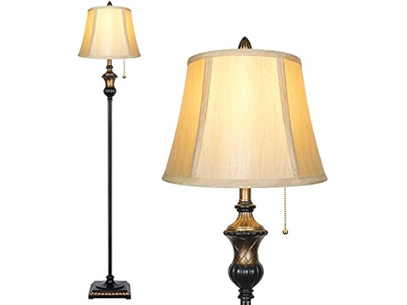 TOBUSA Traditional Floor Lamp