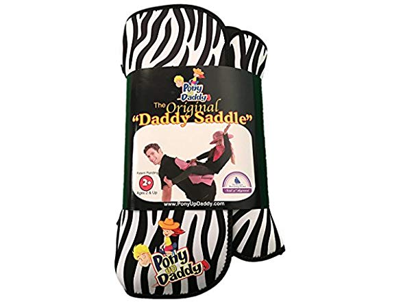Pony Up Daddy Zebra Safari Saddle