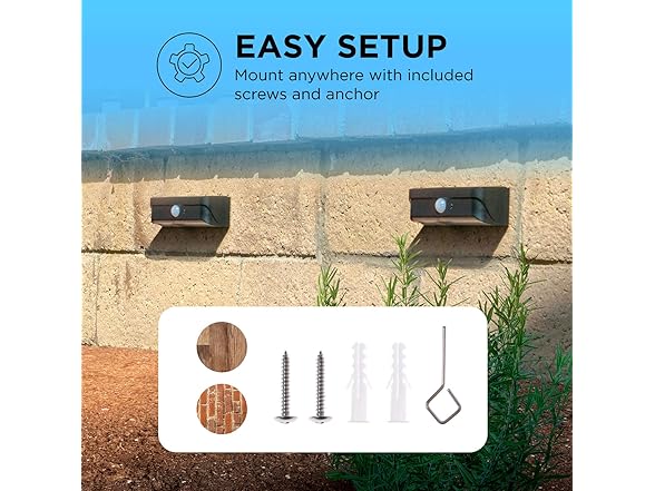 Home Zone ELI0989V 2PK Solar Step Lights