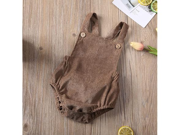 Coorally (12-18 MOS) Newborn Infant Baby Overalls