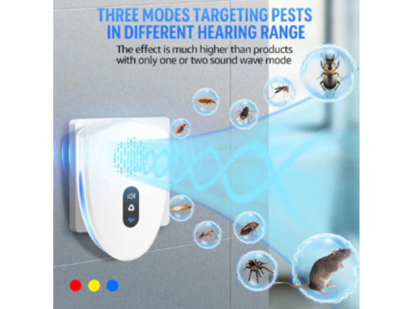 6 Pack Ultrasonic Pest Control Repeller