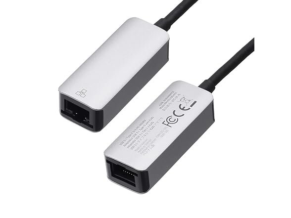 Amazon Basics Aluminum USB-C to RJ45 Gig