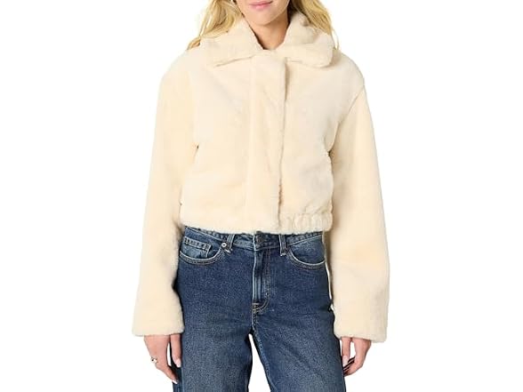 Amazon Essentials Women's Faux Fur Jacket (XS)