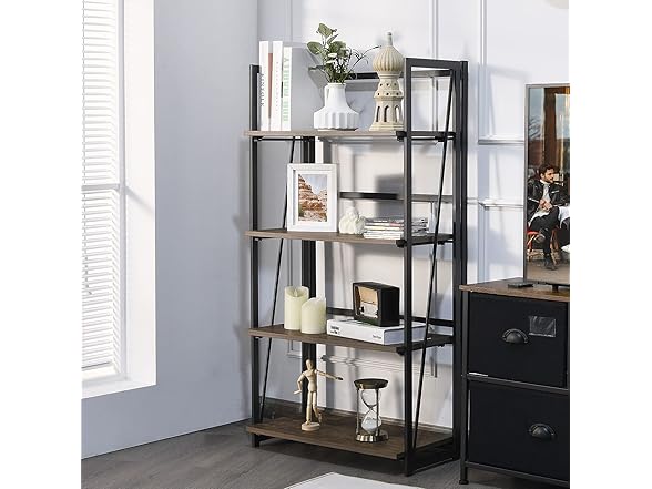 Giantex 4-Tier Bookshelf