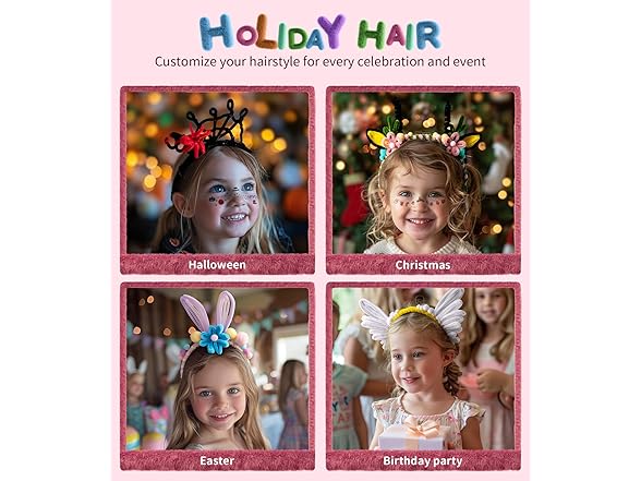 Girls Hair Braiding Vanity Set