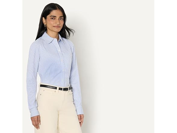 Amazon Essentials Women Slim-fit Stretch Shirt