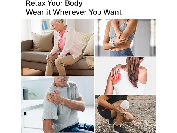 Cordless Knee Massager with Heat