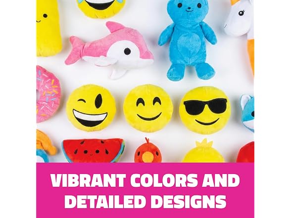 Rhode Island Novelty 144 PC 5-9 Version 1 PC Plush Mix, 1 