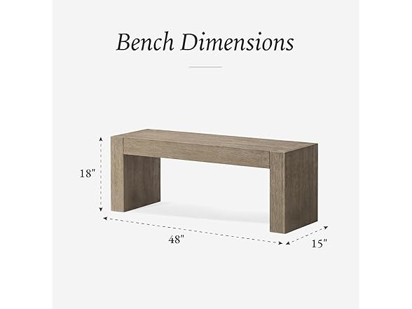 Maven Lane Zeno Bench