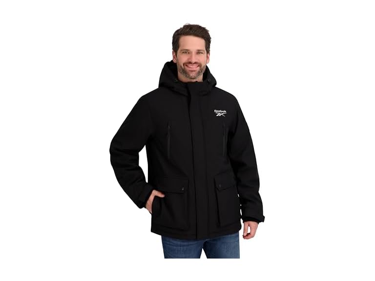 Reebok Men Insulated Softshell Winter Jacket - Gallery 9
