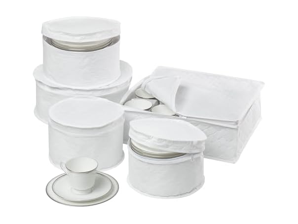 $8.99, Was $18.99, 52% Off! Honey-Can-Do Dinnerware Storage Containers Set dealfomo