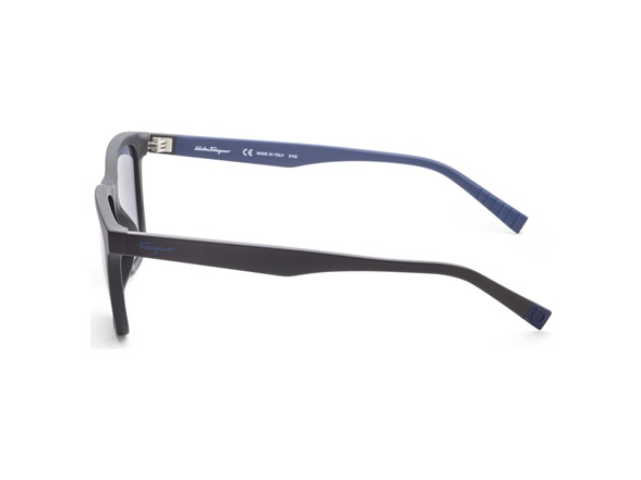 Ferragamo Men's 57mm Black Sunglasses