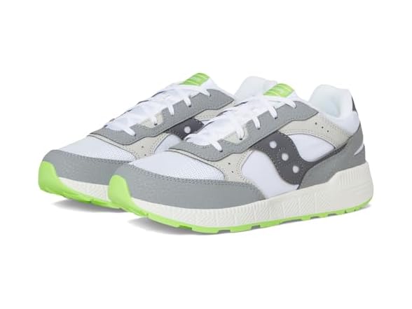 White/Grey/Lime