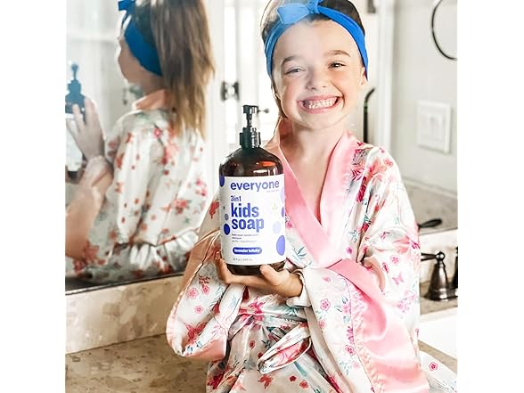 Everyone 3in1 Kids Soap Lavender Lullaby 32oz