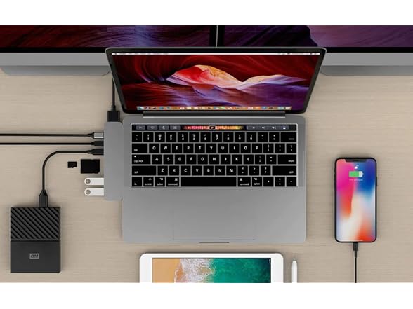 NECESSARY  7-in-2 USB-C Hub Adapter