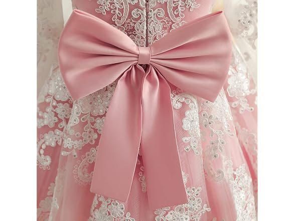 Nnjxd (12-18 Months) Flower Girl Lace Dress