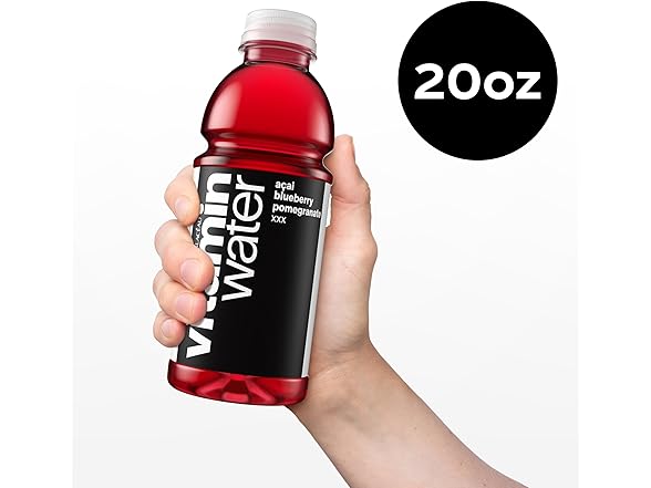 12Pk vitaminwater XXX Aai Blueberry Pomegranate